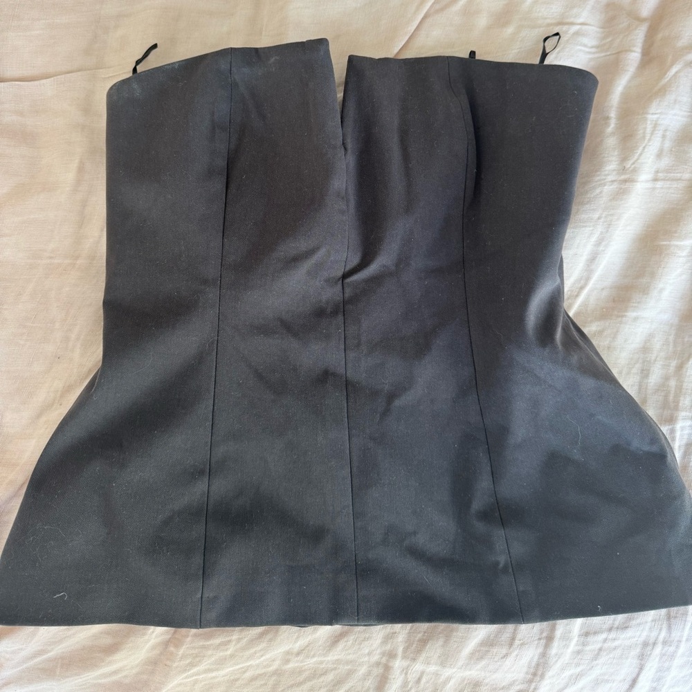 Zara Black Strapless Top